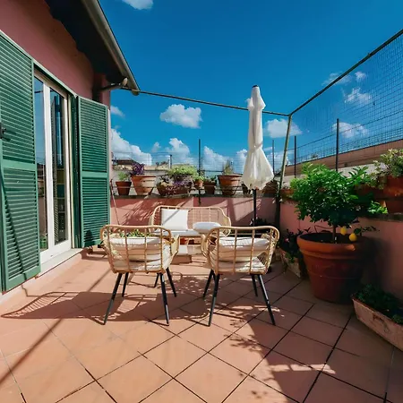 Elegantis Monti Penthouse With Private Terrace And Colosseum View * Roma